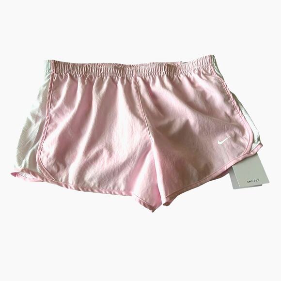 Nike Running Dri-Fit Shorts Pink Girls  Med+. NWT - Picture 4 of 5